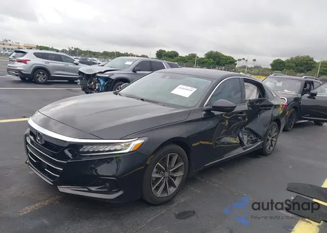 2022 Honda Accord Ex-L from USA, damaged, VIN 1HGCV1F54NA042679